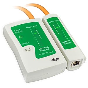 RJ45 and RJ11 Network Cable tester