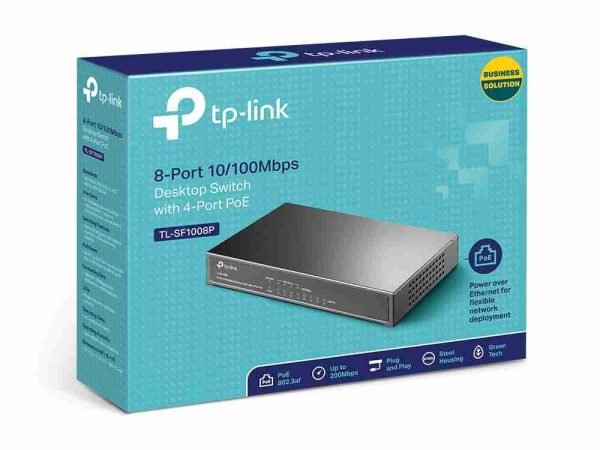 TP-LINK TL-SF1008P 8-PORT 10/100MBPS