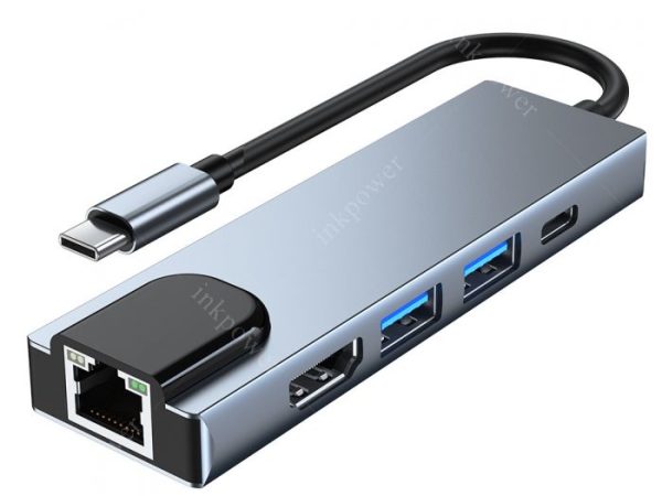 USB 5 in 1 hub