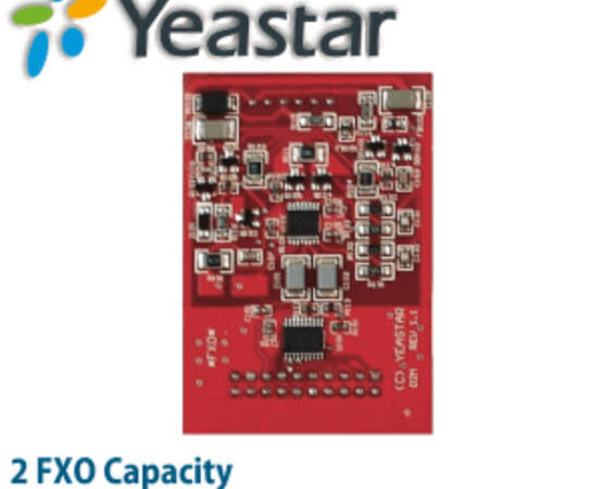 Yeastar O2 module with 2 FXO ports - Net-Top Kenya